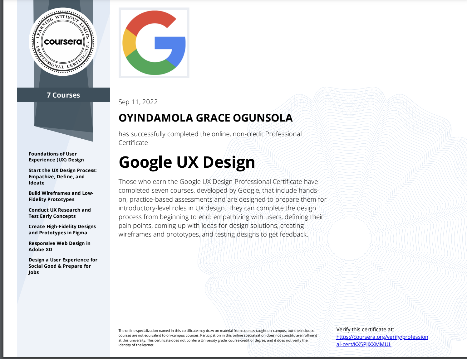 googleUXcertificate