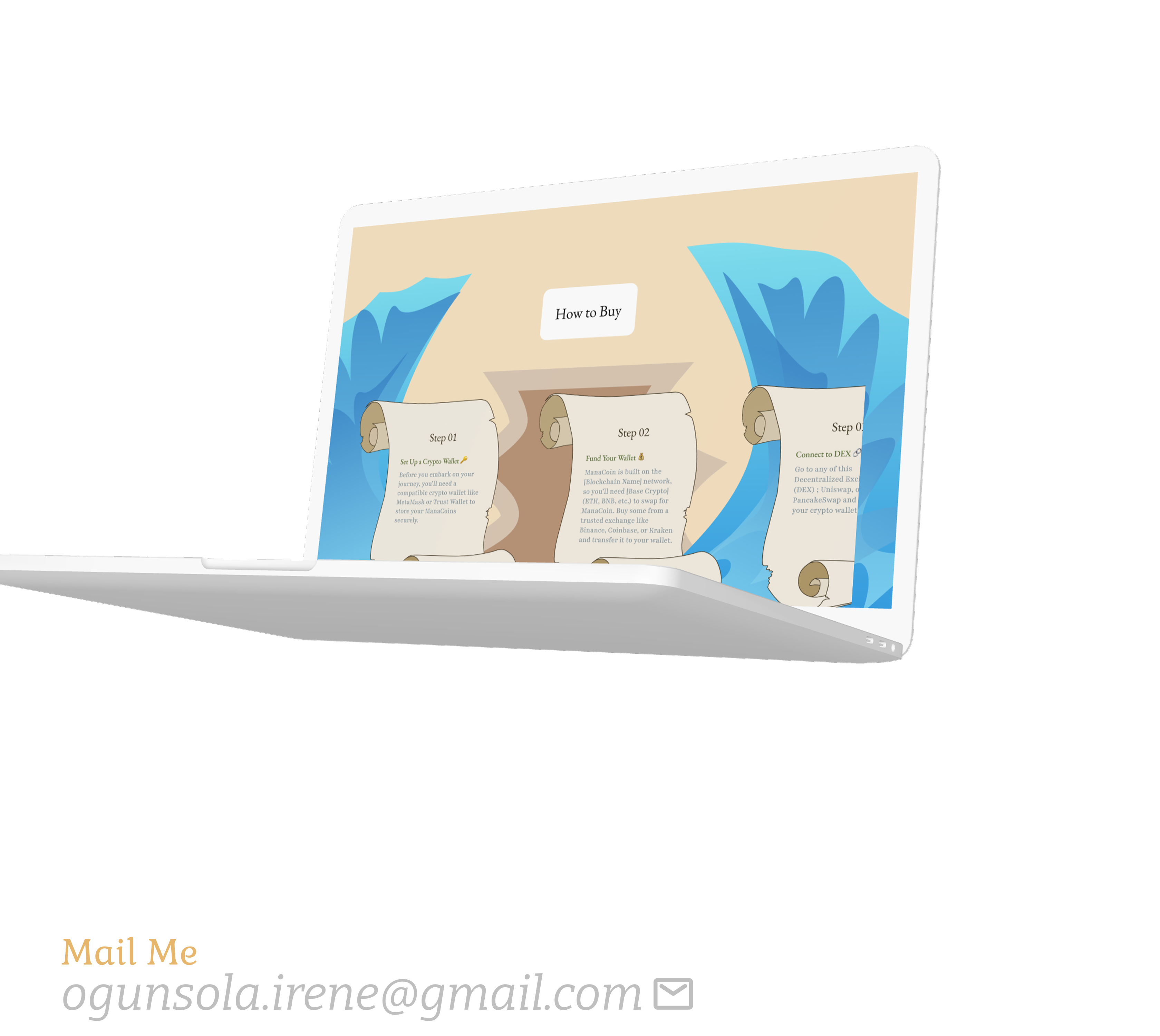 UI design work sample